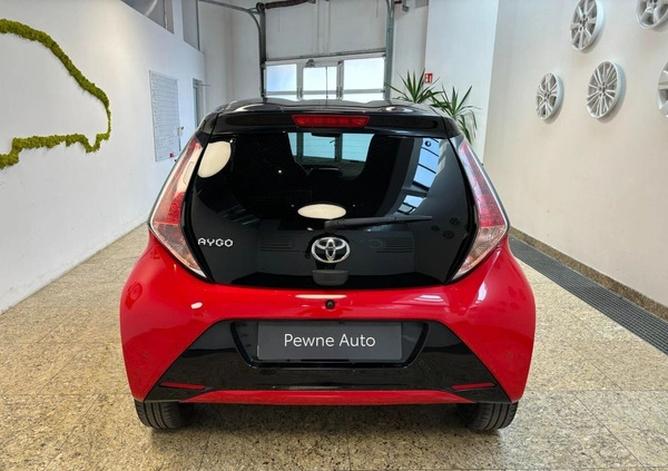 Toyota Aygo cena 41500 przebieg: 84158, rok produkcji 2017 z Białobrzegi małe 56